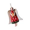 Christmas Tree Hanging Ornament Resin Angel Figurine Hanging Decorations For Mantels Tabletop Holiday Decoration