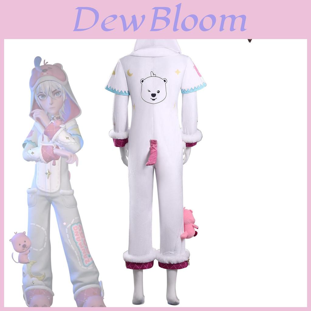 Supernatural Action Team Allen Cosplay Costume With Faux Fur For Anime Conventions