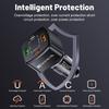 38W Car Charger 2 Usb 2 Pd Type C Fast Charging 3.1A Phone Charge Qc 3.0 Quick Charger Adapter For Iphone 16 15 Laptops Tablets