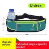 Slim Reflective Waterproof Sports Waist Bag With Headphone Hole Lightweight Portable Design Ideal For Running & Outdoor Sports