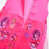 83146 Kids Girls Lily Lovebraids Clown Print Bow Mesh Princess Dress