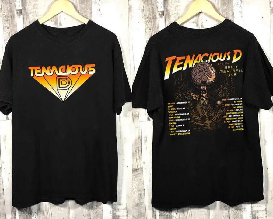 Tenacious D Spicy Meatball Tour 2026 Shirt XXL