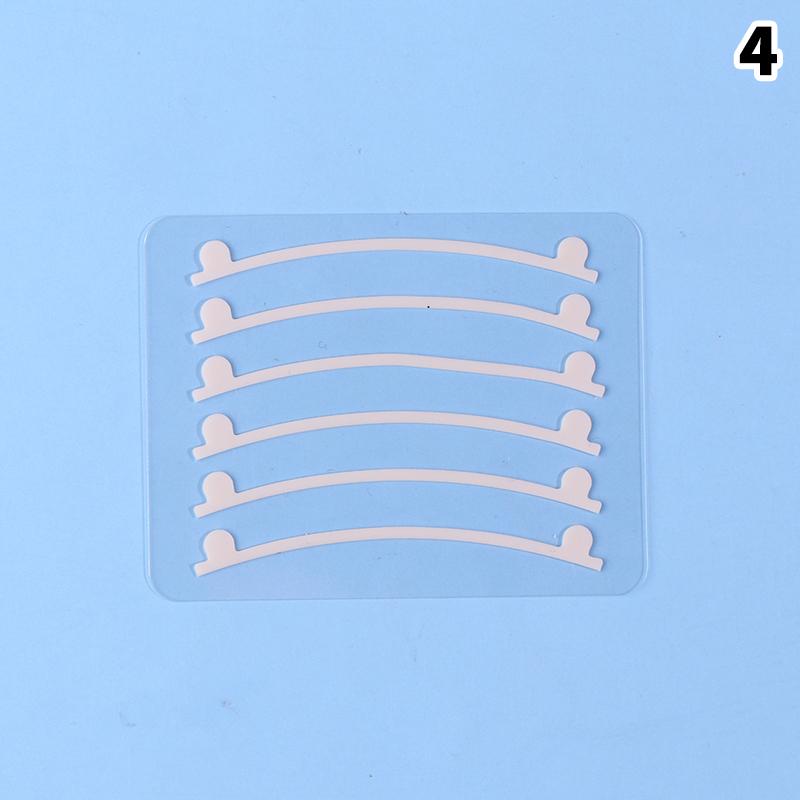 6Pcs Eyelashes Lifting Silicone Stripe Reusable Eye Lashes Lifting Curler Pad Perm Ribbon Eyelash Extension Supplies Makeup Tool