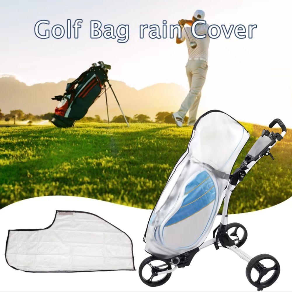 With Zipper Golf Bag Rain Coat Waterproof Golf Bags Shield Golf Bag Cover  Court Supplies