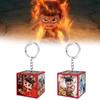 2 Ne Zha Multicolor Luminescence Keychain Movie Merchandise Keyring Pendant