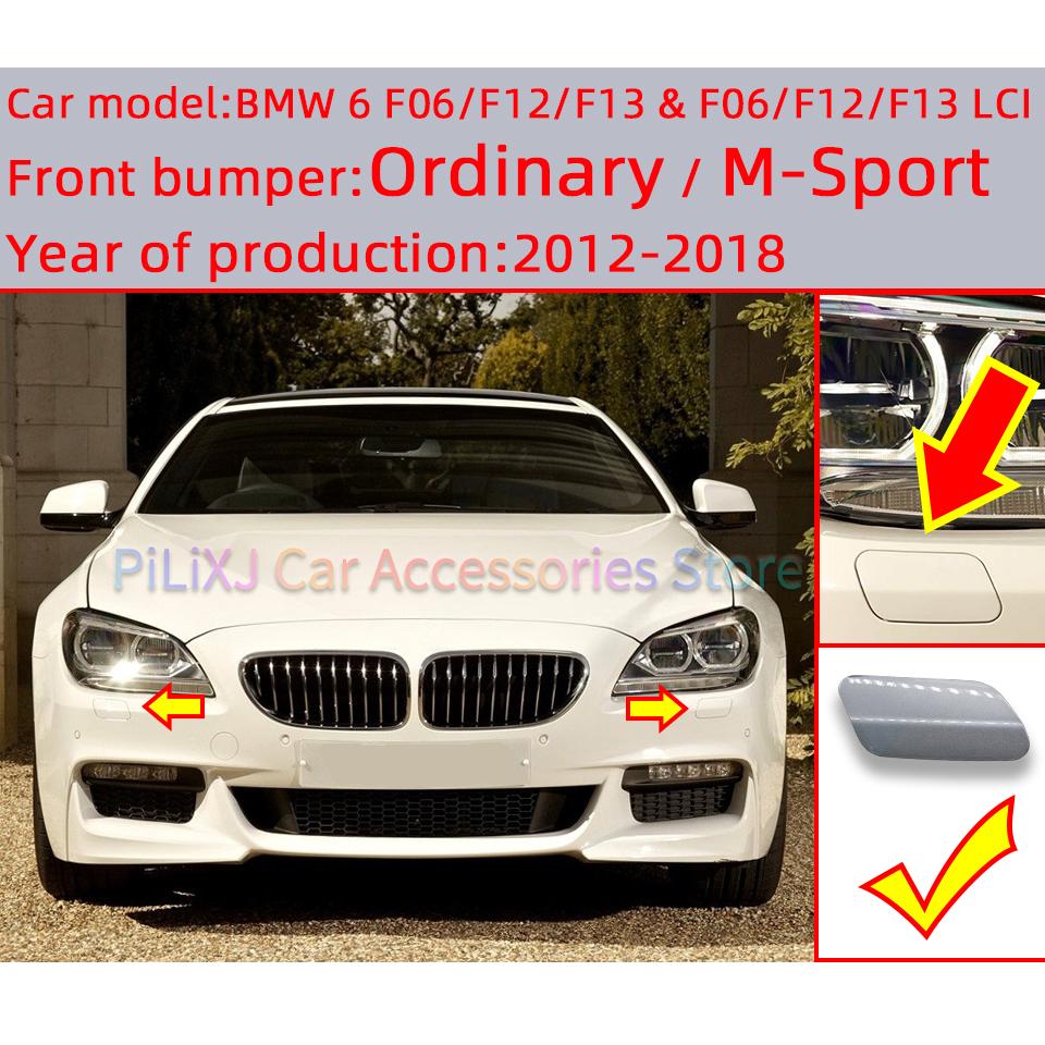 Scheinwerferwaschanlage Düsenabdeckung Schale Deckel Kappe 51118052711 51118052712 Für BMW 6 F06 F12 F13 Normaler / M-Sport Stoßfänger 2013-2018