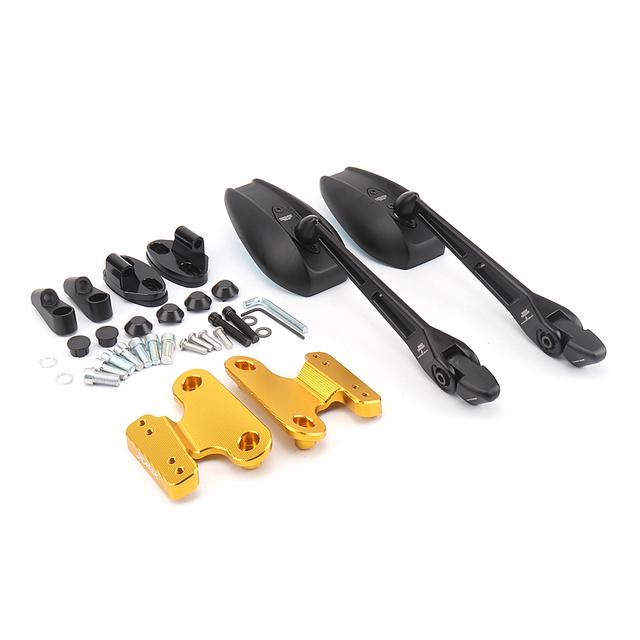 Motorcycle Accessories Side Mirrors Forward Moving Bracket Kit Rearview Mirror For YAMAHA XMAX 300 XMAX300 X-MAX 300 2023