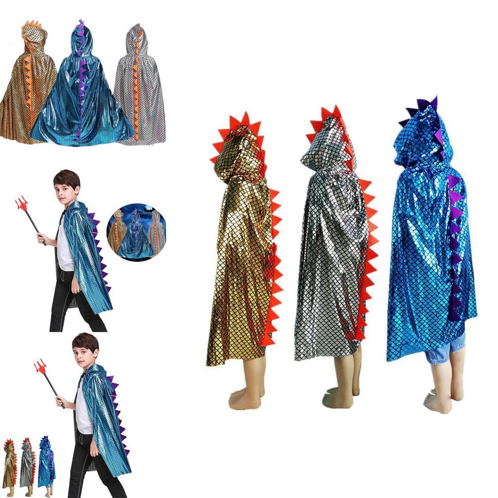 High-grade Dinosaur Costume Cape Cloak For Kids Unique And Attractive Easy To Wear