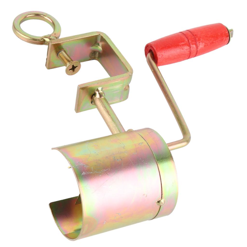 Hand Crank Corn Thresher Efficient Peeling Firm Clamping Comfortable Wood Handle Manual Corn