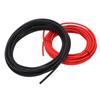 2 Pcs Solar Panel Wire XLPE Sleeve Tinned Copper Dual Insulation Temperature Resistance Solar PV Cable 6mm² 20m 65.6ft