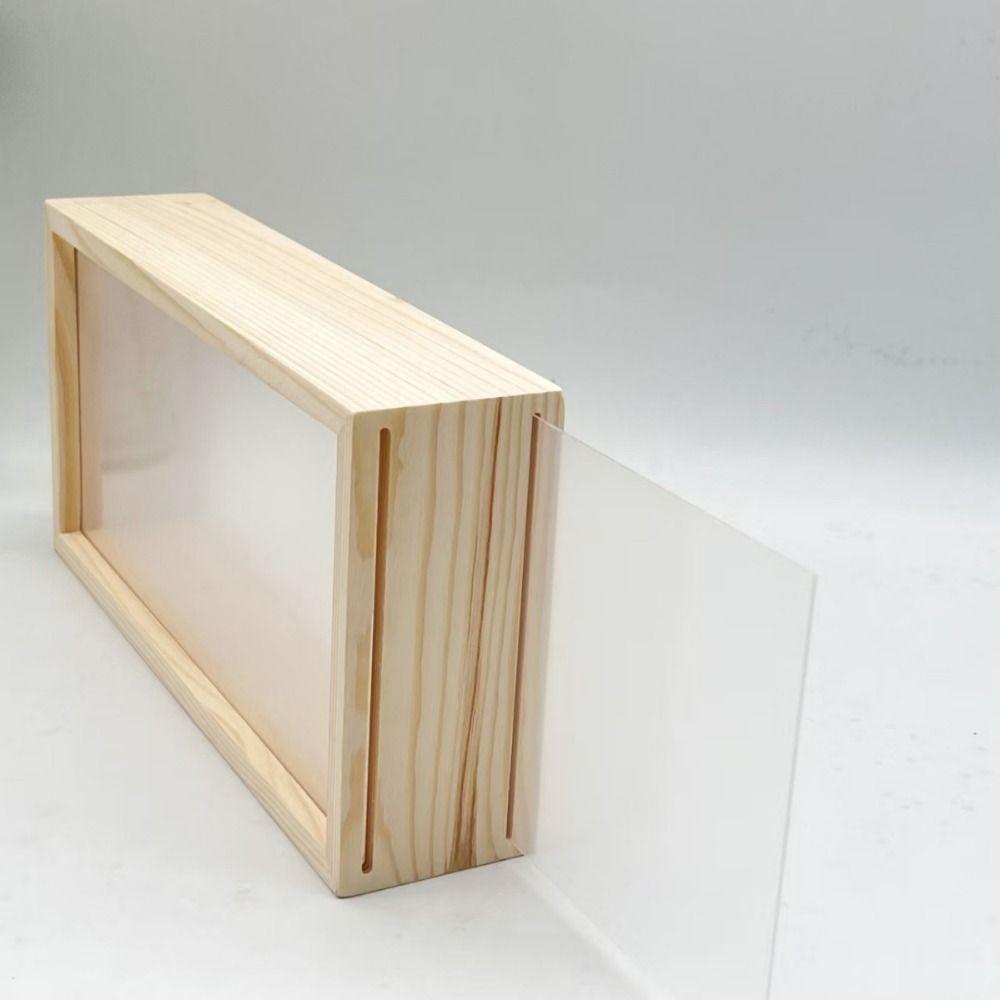 DIY 3D Picture Frame Creative Doll Display Stand Decorative Figures Display Case  Thanksgiving Gift