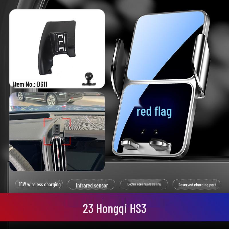 26 Models: Red Flag H5, HS5, HS7, HS9, H9, EQM5, H6, HS3 Car Phone Holder