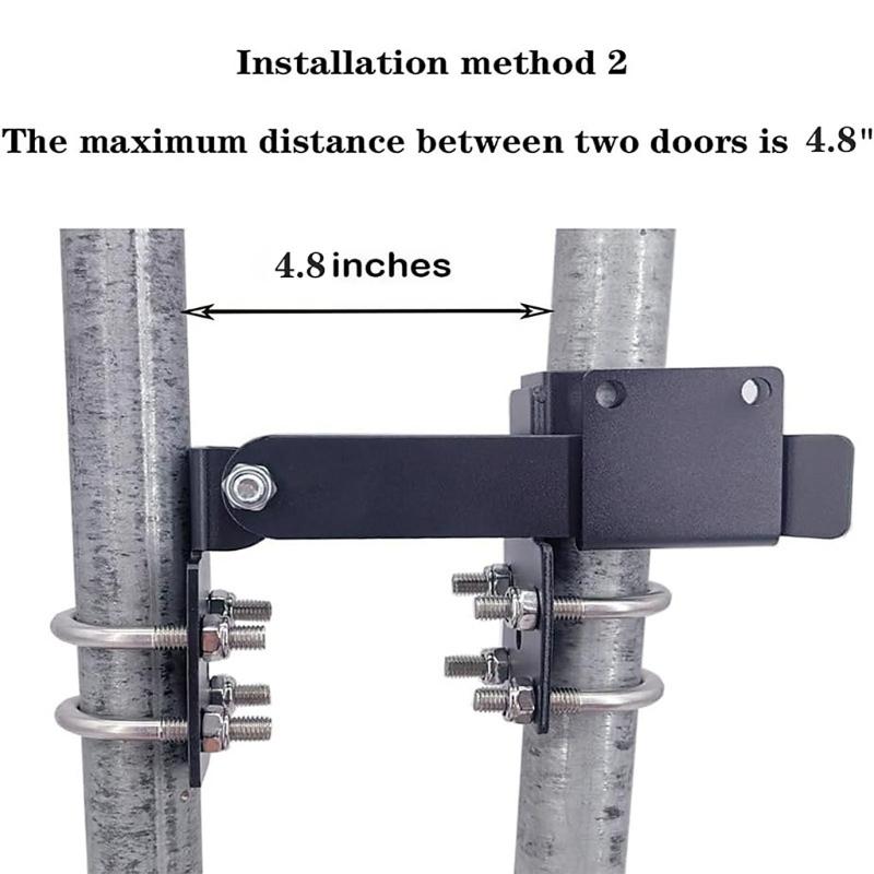 Industriequalität Maschendrahtzaun 1,375 Zoll Rundrohr Kompatibel Rostfreies Design