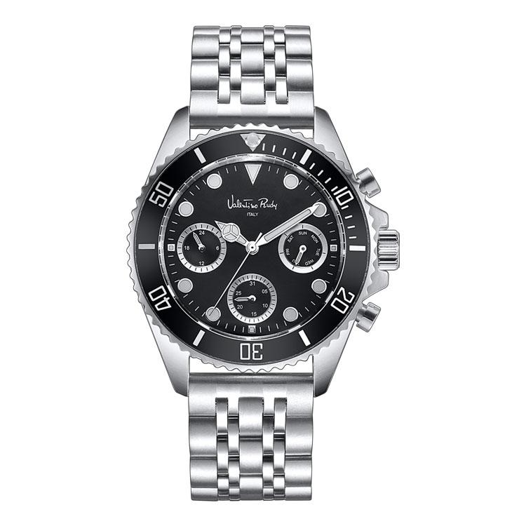 Ballentinoludi Vr6582B-Bkwt Men'S Metal Wristwatch