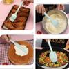 6-delat set med silikonspatlar Livsmedelsgodkända Non-Stick Värmebeständiga Spatlar Vändare Gräddblandningssked för Matlagning Bakverktyg