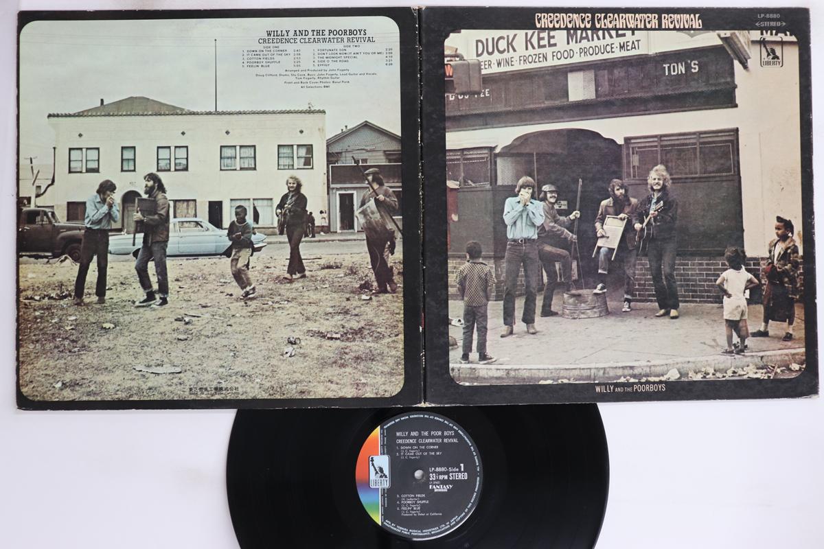 

Виниловая пластинка CREEDENCE CLEARWATER REVIVAL - Willy & The Poor Boys LP8880 LIBERTY 1969 Япония Рок Б/У