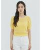 VANAKE Woven Pattern Short Sleeve Knit_Vb36Ktq310Z