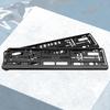 2Pcs Black Car Licence Plate Holder Bracket EU Standard Frame Anti-corrosion Waterproof Mount Auto Accessories Durable Accessory License Plate Covers