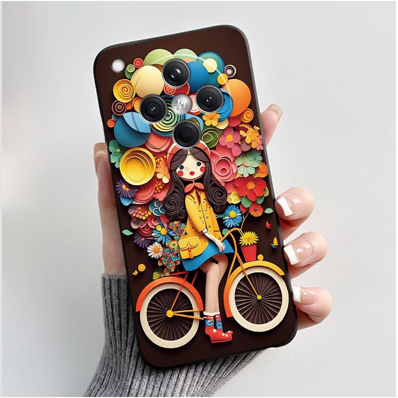 

Phone Case For LG Q6/G6 Mini Soft Silicone Black Case Aesthetic Pattern Sunset, Starry Sky, Silver Beach Shockproof Casing LG Q6