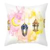 Eid Mubarak Pillowcase Moon Star Lantern Pillowcase Decoration
