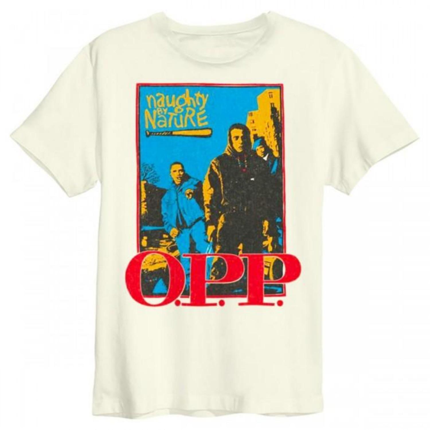 Amplified Mens OPP Naughty By Nature T-Shirt S