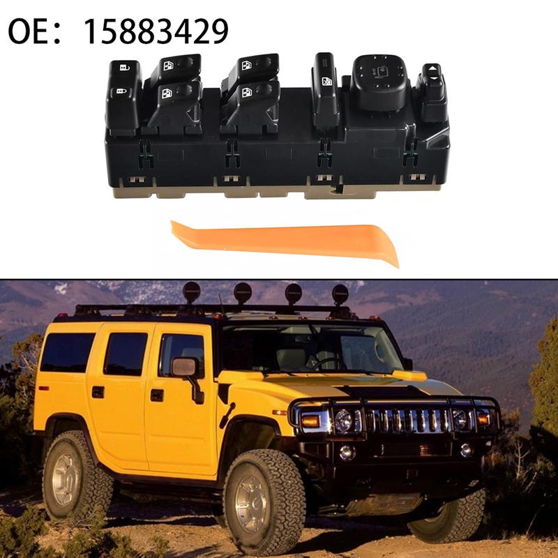 Black Driver Side Switch Non-Deformation Property Non-deformation Control OEM Compatible Parts Practical ge