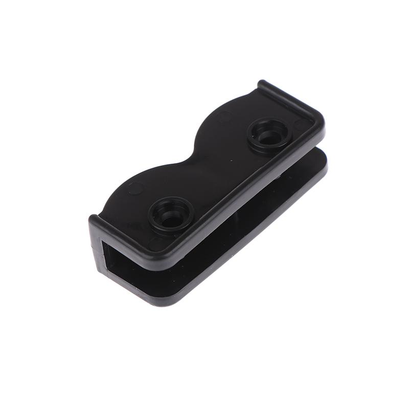 1Pc Tent Replacement Connector Gazebo Awning Tent Connector Black Plastic Rectangular Bracket Tent Outdoor Camping Accessories