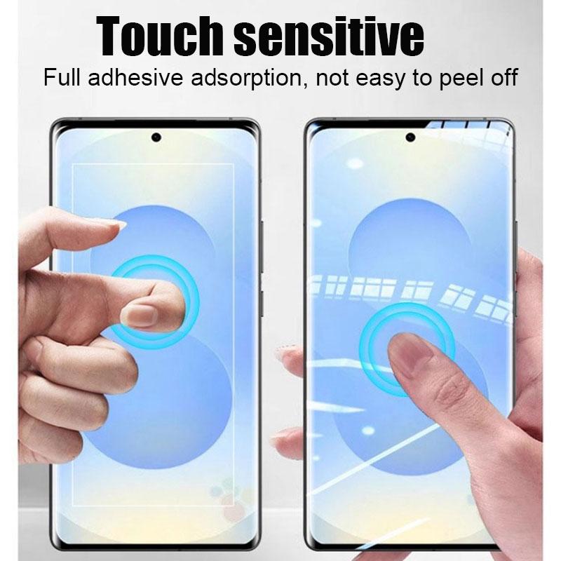 3PCS Full Cover Tempered Glass For Samsung Galaxy S25 S24 Ultra S25 Edge Screen Protector For Samsung S23 S22 Plus S21 Fe Glass