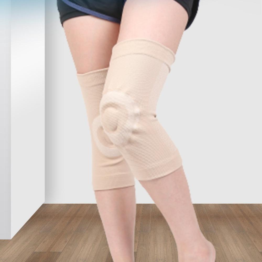 1 Pair Breathable Knee Pads Ultra-thin Sports Knee Pads Dancing Support Silicone Knee Pads  Fitness