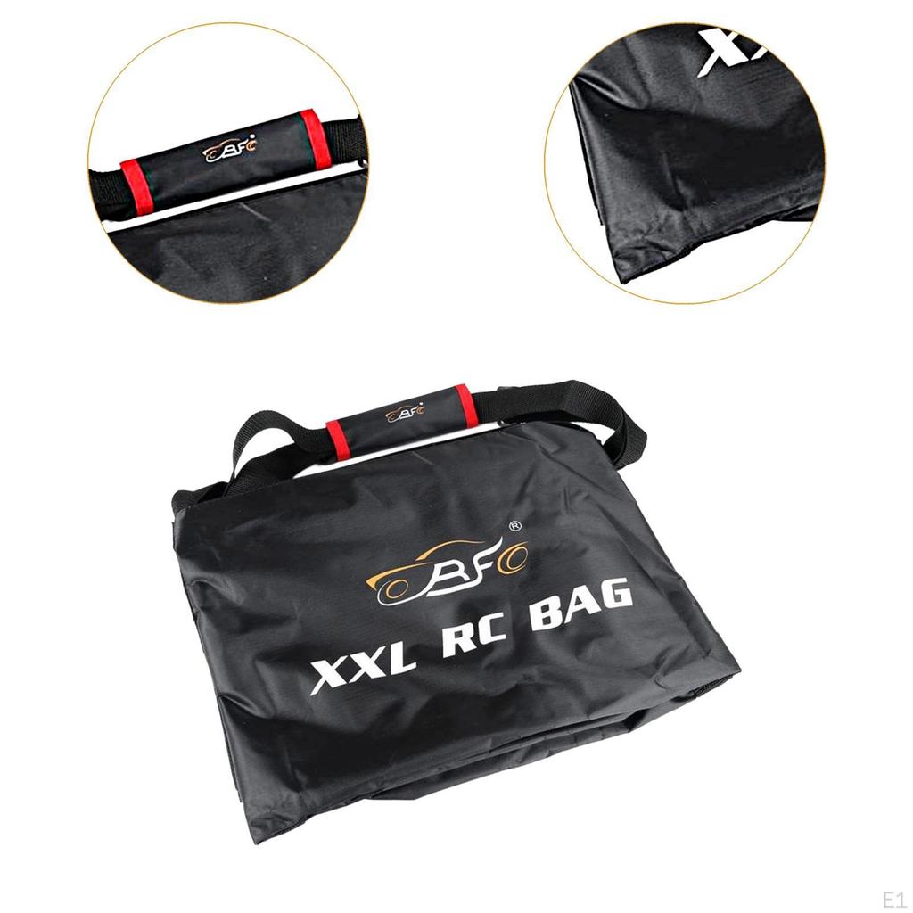 RC Car Duffel Bag Sturdy Versatile Black Storage for 1:5 Scale Mtxl Dbxl