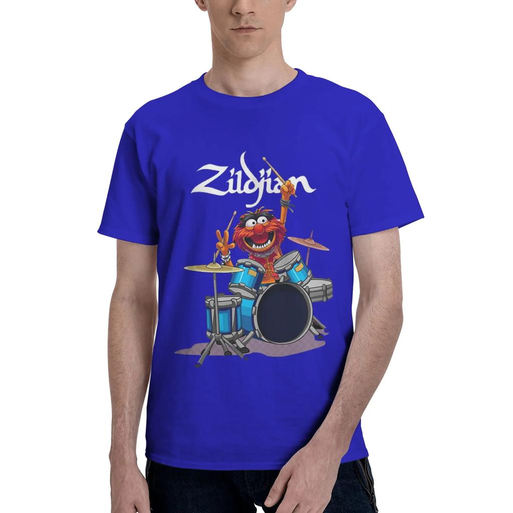 Animal Drummer The Muppets Show 100 Cotton TShirt Mens Fashion T Shirts Men Round Neck Short Sleeve S6XL