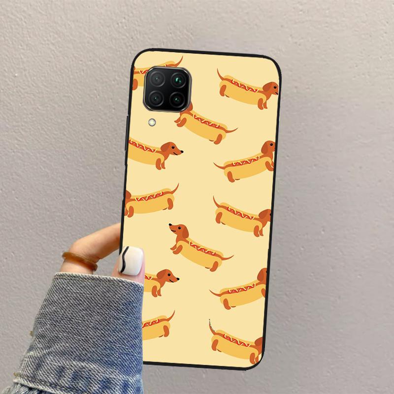 Dachshund Dog For Huawei Nova 12s 12i 11i 8i 7i Y73 Y70 Y90 Y60 Y72 Y61 Y91 9 10 SE P30 Pro P40 Lite Case