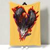 Game D-Deadlock Throw Soft Warm Flannel Throw Blanket, Multi-use for Sofa Bed Office Nap