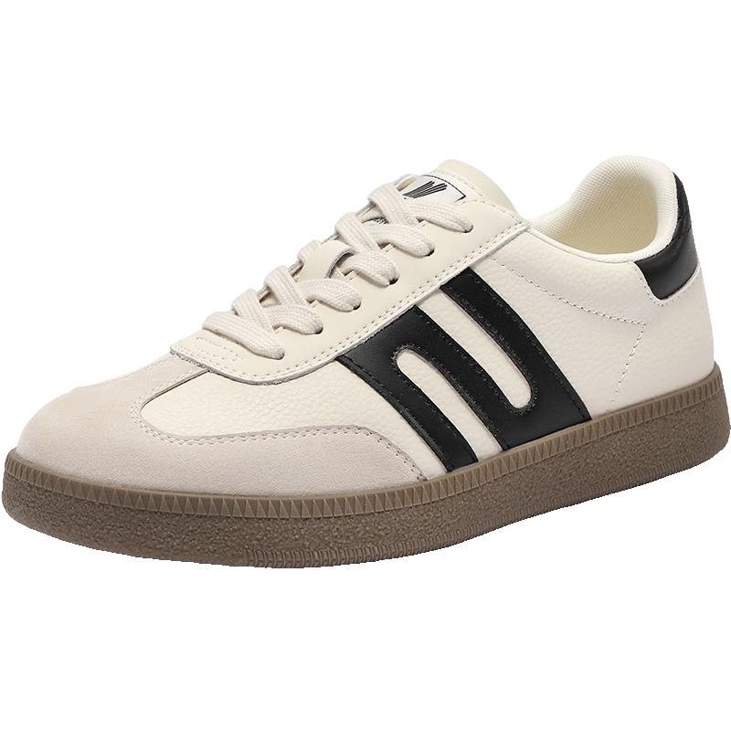 Belle Women s Retro Colorblock German Trainer Casual Shoes EU 36