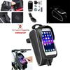 Bicycle Front Tube Pouch Bag With Clear Tpu Touch Screen Cover**