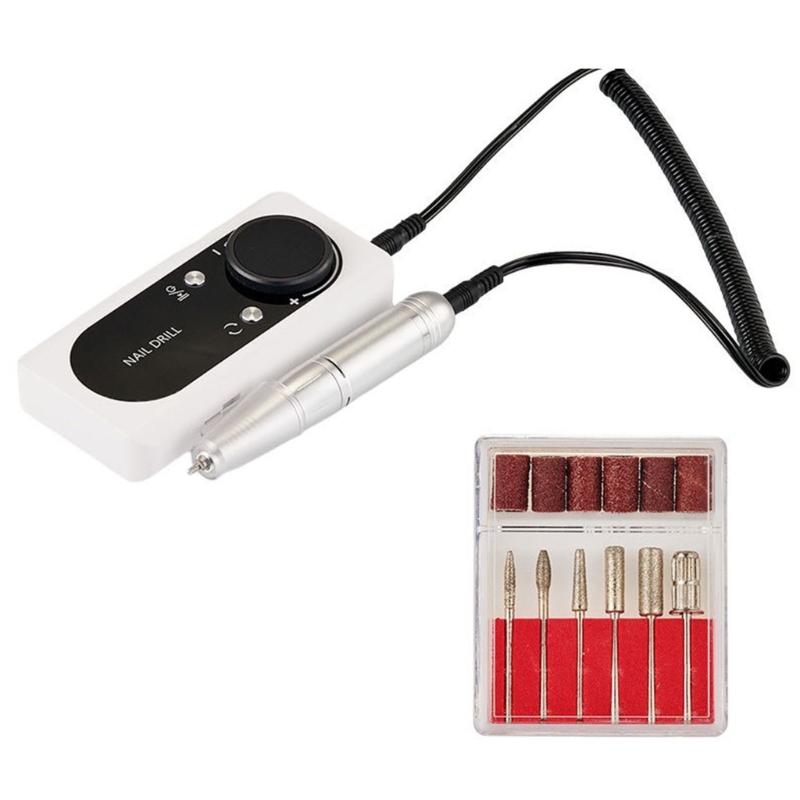 Professional Electric Nail Grinder for Efficient Cuticle Removal and Trimming at Home Salon or Personal Use