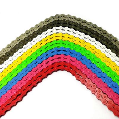 Single Speed Track Blike for BMX Colorful Fixed Gear Bicycle Chains 94 Links Fixed Bike Chain