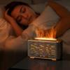 NEW Flame Fire Air Humidifier Aromatherapy Diffuser Ultrasonic Cool Mist Maker Fogger Colorful Led Essential Oil Flame Lamp Difu