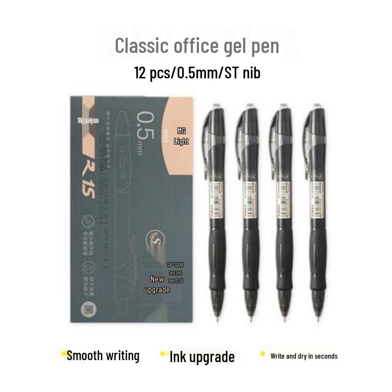 M&G AGP02323 Ret retractable 0.5mm Quick-Dry Gel Pen