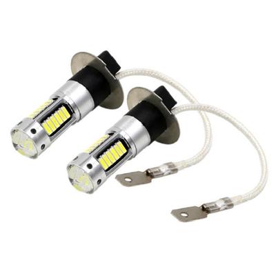 Highlight LED Anti Fog Lamp H3 4014 30SMD P13W 9006 Driving Fog Light Waterproof