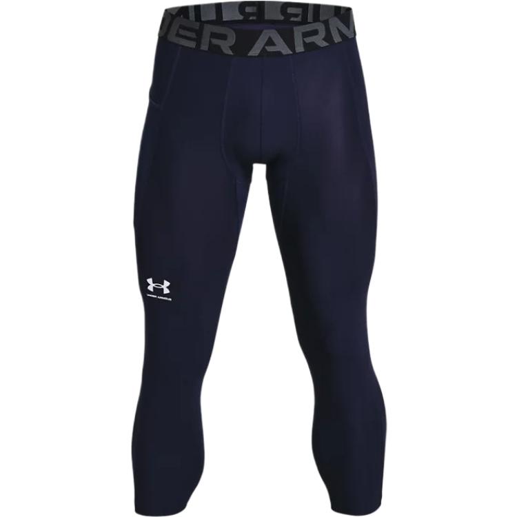 Under Armour HeatGear Comfortable Versatile Simple Fashion Solid Color Sports Long Pants Men bottoms 1361588-101