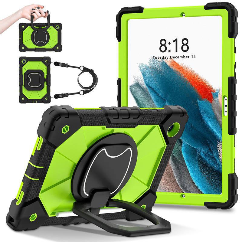 10.5-inch X200 Tablet Silicone Protective Case with Shoulder Strap and Lanyard