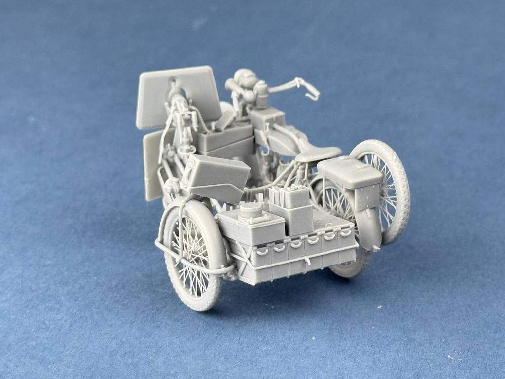 Copperstate Models Motorcycle 3D Printer Kit COPB32003 1/32 Vickers-Clynow MK.IV (Military Vehicle)