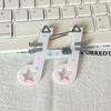 Cartoon Cute Musical Notes Carabiner Ins Acrylic Mobile Phone Pendant Backpack Hanging Handbook Decoration Gifts