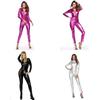Elegant And Attractive Metallic Catsuit Bodysuit With Good Stretchy Fabric For Women
