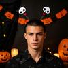 Halloween Headband for Kids Adults Glitter Pumpkin Bat Ghost Skull Hair Accessories