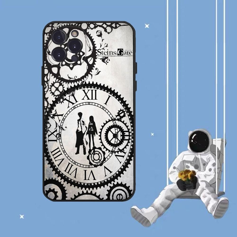 Steins Gate Phone Case For iPhone 14 11 12 13 Mini Pro XS Max Cover 6 7 8 Plus X XR SE 2020 Funda Shell