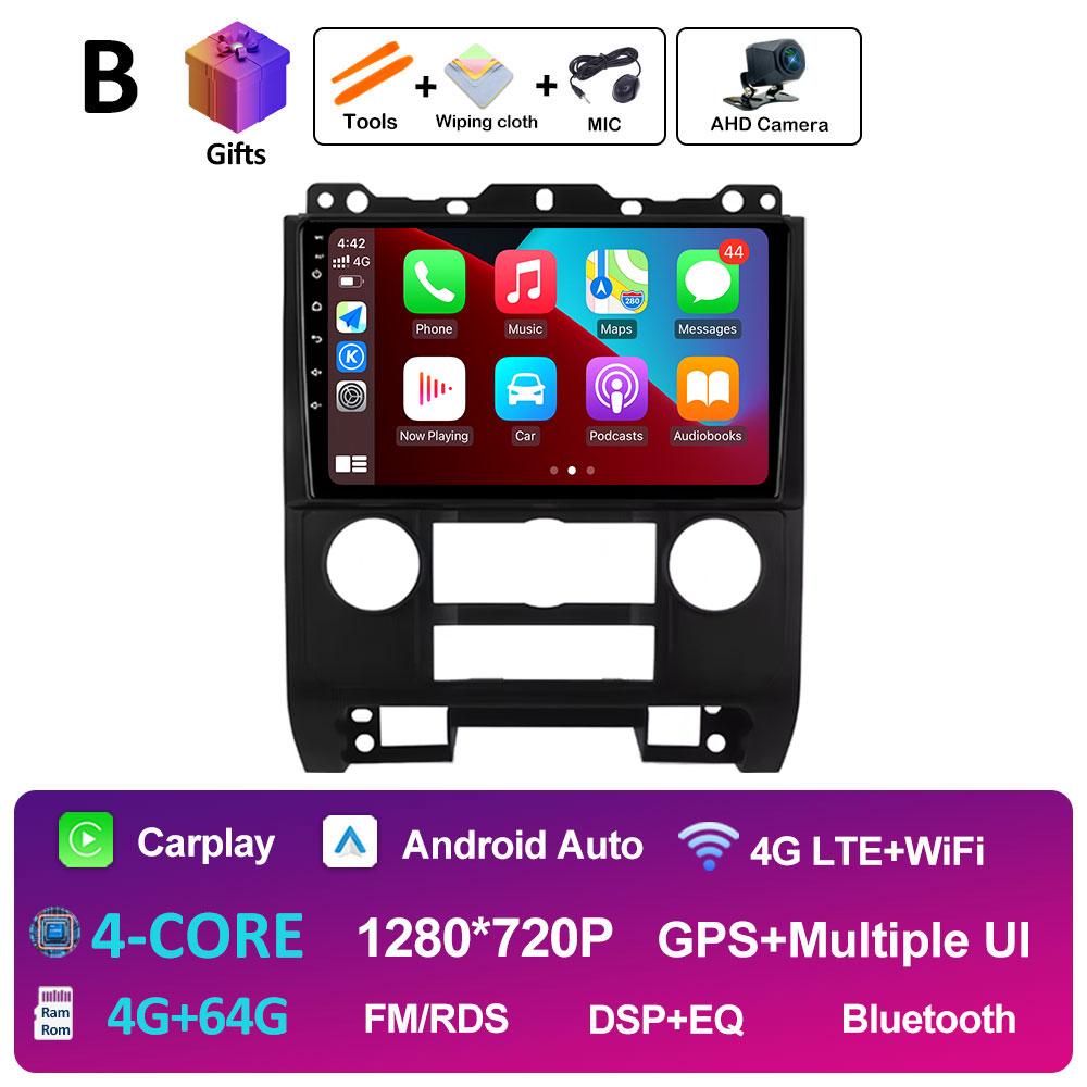 DSP Stereo Android Auto Carplay For Ford Escape 2007 2008 2009 2010 2011 2012 GPS Navi Smart System Touch Screen WIFI Auto Tools