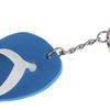 2Pcs Boat Floating Keychain Buoyant Foam Flip Flops Shaped Key Floats Key Ring