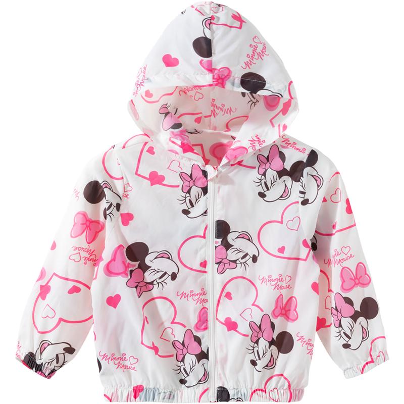 Disney Minnie Girls' Graffiti Print Sun Protection Jacket
